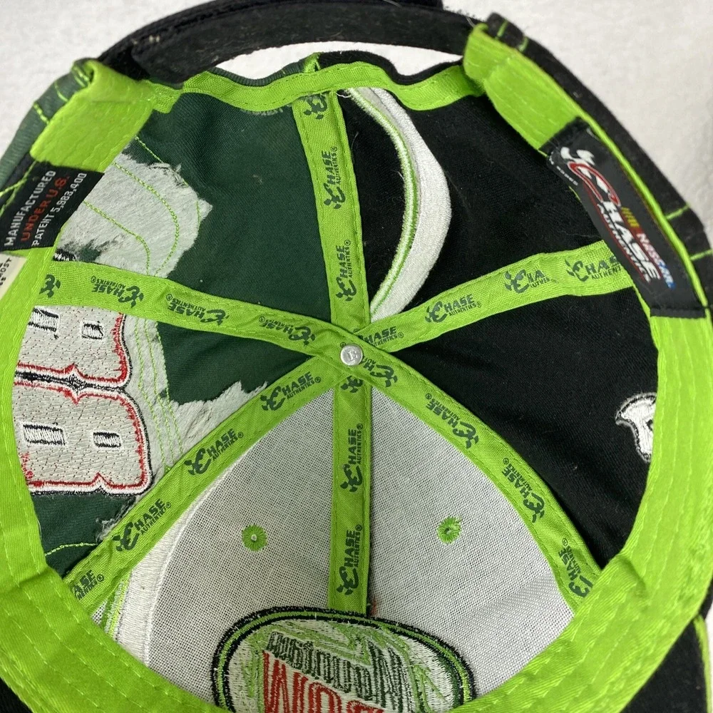 Dale Earnhardt 88‎ MtDew Hat Vintage Chase Authentics Nascar Jellyroll Elliott